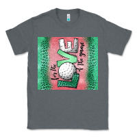 Charcoal Heather for the love of the game golf Classic Tee - Jasminsmagicworld