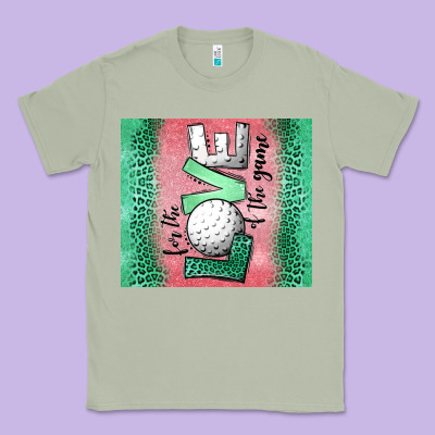 For The Love Of The Game Golf Classic Tee Designed By Jasminsmagicworld