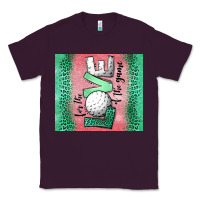 Plum for the love of the game golf Classic Tee - Jasminsmagicworld