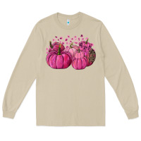 Mushroom Cancer Pumpkins Long Sleeve Tee - FaDigitalArtStudio