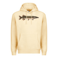Pina Colada Northern Pike Fish Illustrations Premium Hoodie - LillyAllenDesigns