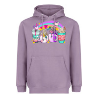 Lavender unicorn coffee cups Heavyweight Hoodie - AdoDesignShop