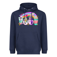Navy unicorn coffee cups Heavyweight Hoodie - AdoDesignShop