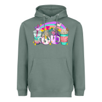 Sage unicorn coffee cups Heavyweight Hoodie - AdoDesignShop