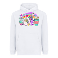 White unicorn coffee cups Heavyweight Hoodie - AdoDesignShop