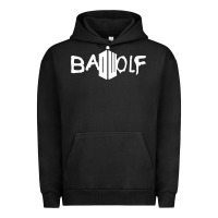 Pigment Black bad wolf   doctor who Urban Hoodie - maiPhamDesign