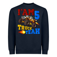 Navy i'am five truck yeah Heavyweight Sweatshirt - Artiststas