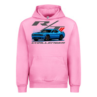 Fuchsia Pink Blue Challenger RT T-Shirt Urban Hoodie - maiPhamDesign