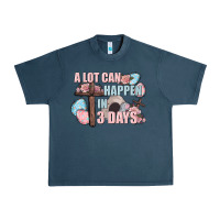 Midnight Navy Easter Day A lot can happen in 3 days Urban Heavy Tee - CowGirlArtShop