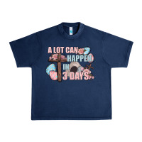 Navy Easter Day A lot can happen in 3 days Urban Heavy Tee - CowGirlArtShop