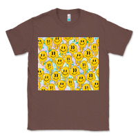 Chestnut retro smiley faces Classic Tee - TumblerDesignByShophia
