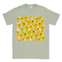 Matcha retro smiley faces Classic Tee - TumblerDesignByShophia