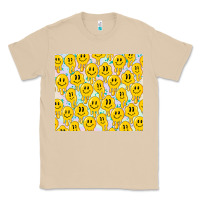 Mushroom retro smiley faces Classic Tee - TumblerDesignByShophia