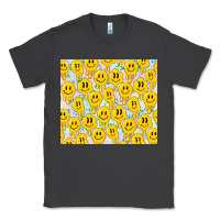 Smoke retro smiley faces Classic Tee - TumblerDesignByShophia