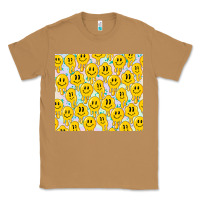 Toasted Coconut retro smiley faces Classic Tee - TumblerDesignByShophia