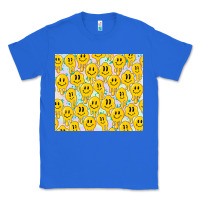 True Royal retro smiley faces Classic Tee - TumblerDesignByShophia