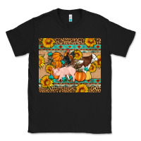 Black Fall Coop Animals Classic Tee - Artiststas