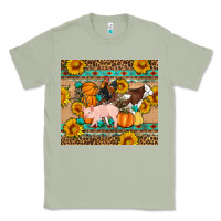 Matcha Fall Coop Animals Classic Tee - Artiststas