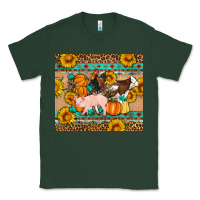 Sports Green Fall Coop Animals Classic Tee - Artiststas