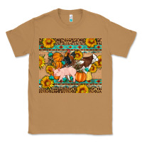 Toasted Coconut Fall Coop Animals Classic Tee - Artiststas