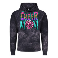 Cloud Black cheer mom Vintage Hoodie - OliviaCreatesArt
