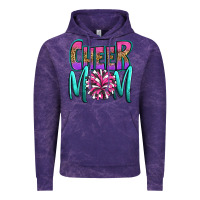Cloud Purple cheer mom Vintage Hoodie - OliviaCreatesArt