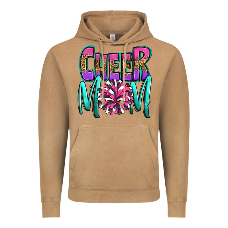 Cheer Mom Vintage Hoodie by OliviaCreatesArt | Teevron
