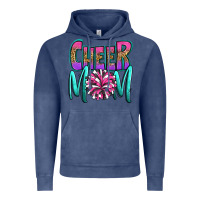 Vintage Denim cheer mom Vintage Hoodie - OliviaCreatesArt