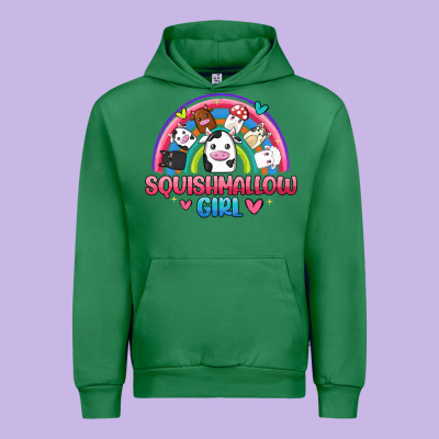 Squishmallow Girl Urban Hoodie Designed By Jahusdesignshop