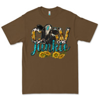 Cacao Cow Junkie with Cow Premium Tee - texasbilliewilder