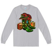 Moon Dust cowboy hat with boots christmas Long Sleeve Tee - RanaPortraitStore