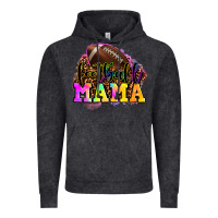 Vintage Black football mama Vintage Hoodie - OliviaCreatesArt