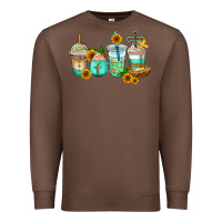 Chestnut jesus coffee cups Premium Sweatshirt - AdoDesignShop