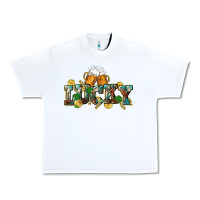 White Lucky beers St. Patrick's Day Urban Heavy Tee - CowGirlArtShop