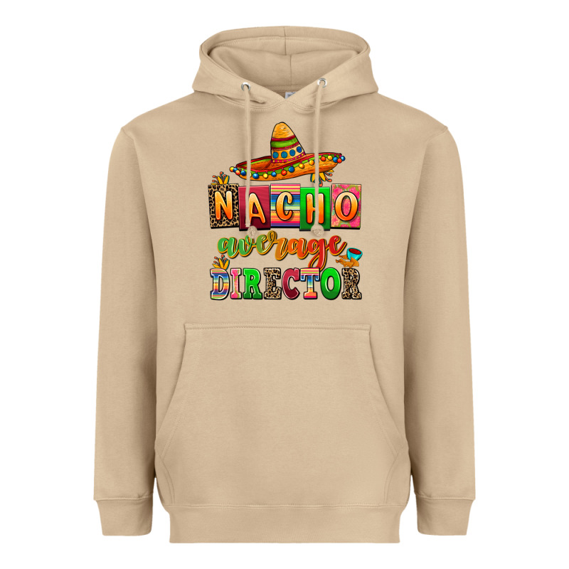 Nacho Average Direktor Heavyweight Hoodie by AdoDesignShop | Teevron