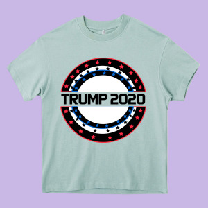 Trump 2020 Heavy Core Tee Designed By Bettercallsaul