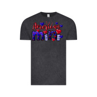 Vintage Black American Mini  4th of July Vintage Tee - CowGirlArtShop