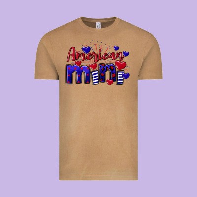 American Mini  4th Of July Vintage Tee Designed By Cowgirlartshop