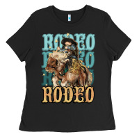 Rodeo Kid Cowboy Midilli Horse Ladies Tee | Teevron