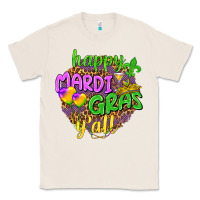 Natural Love Mardi Gras Y'all Classic Tee - HowdyJamesFarm