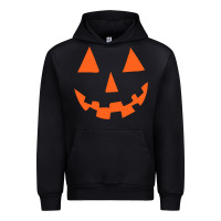 Black Halloween Pumpkin Face Gift Creepy Spooky Horror Urban Hoodie - maiPhamDesign