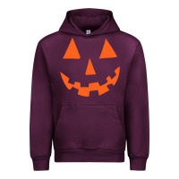 Mauve Wine Halloween Pumpkin Face Gift Creepy Spooky Horror Urban Hoodie - maiPhamDesign