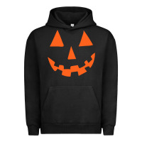 Pigment Black Halloween Pumpkin Face Gift Creepy Spooky Horror Urban Hoodie - maiPhamDesign