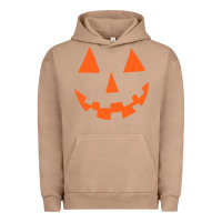 Pigment Burro Halloween Pumpkin Face Gift Creepy Spooky Horror Urban Hoodie - maiPhamDesign