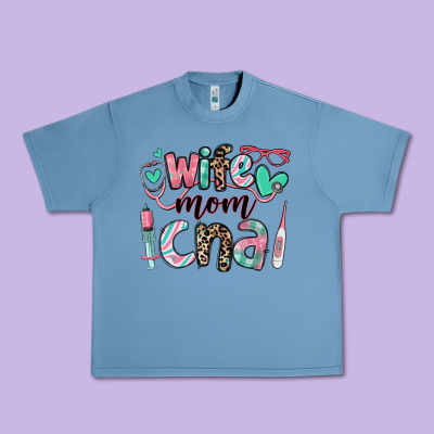 Wife Mom Cna Certified Nursing Assistant Urban Heavy Tee Designed By Ranaportraitstore
