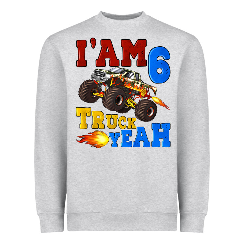 I'am Six Truck Yeah Heavyweight Sweatshirt by Artiststas | Teevron