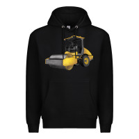 Black Drum Roller Premium Hoodie - LillyAllenDesigns