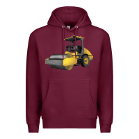 Burgundy Drum Roller Premium Hoodie - LillyAllenDesigns
