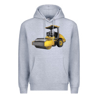 Heather Grey Drum Roller Premium Hoodie - LillyAllenDesigns