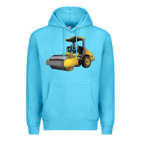 Ocean Blue Drum Roller Premium Hoodie - LillyAllenDesigns